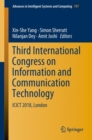 Image for Third International Congress on Information and Communication Technology : ICICT 2018, London