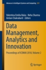 Image for Data Management, Analytics and Innovation : Proceedings of ICDMAI 2018, Volume 2