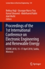 Image for Proceedings of the 1st International Conference on Electronic Engineering and Renewable Energy: ICEERE 2018, 15-17 April 2018, Saidia, Morocco