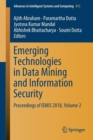 Image for Emerging technologies in data mining and information security  : proceedings of IEMIS 2018Volume 2