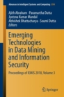 Image for Emerging technologies in data mining and information security: proceedings of IEMIS 2018. : volume 814