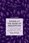 Image for Sound at the edge of perception  : the aural minutiae of sand and other worldly murmurings