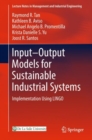 Image for Input-Output Models for Sustainable Industrial Systems