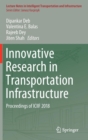 Image for Innovative Research in Transportation Infrastructure