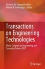 Image for Transactions on Engineering Technologies: World Congress on Engineering and Computer Science 2017