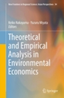 Image for Theoretical and Empirical Analysis in Environmental Economics