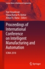 Image for Proceedings of International Conference on Intelligent Manufacturing and Automation: ICIMA 2018