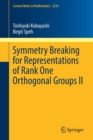 Image for Symmetry breaking for representations of rank one orthogonal groupsII
