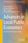 Image for Advances in local public economics: theoretical and empirical studies