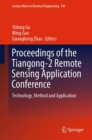 Image for Proceedings of the Tiangong-2 Remote Sensing Application Conference : Technology, Method and Application