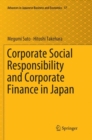 Image for Corporate Social Responsibility and Corporate Finance in Japan