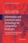 Image for Information and Communication Technology for Competitive Strategies : Proceedings of Third International Conference on ICTCS 2017