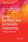 Image for Green Buildings and Sustainable Engineering : Proceedings of GBSE 2018