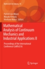 Image for Mathematical Analysis of Continuum Mechanics and Industrial Applications II