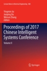Image for Proceedings of 2017 Chinese Intelligent Systems Conference