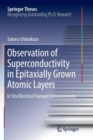 Image for Observation of superconductivity in epitaxially grown atomic layers  : in situ electrical transport measurements