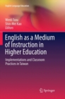 Image for English as a Medium of Instruction in Higher Education