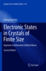 Image for Electronic States in Crystals of Finite Size : Quantum Confinement of Bloch Waves