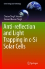 Image for Anti-reflection and Light Trapping in c-Si Solar Cells