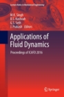 Image for Applications of Fluid Dynamics : Proceedings of ICAFD 2016
