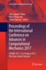 Image for Proceedings of the International Conference on Advances in Computational Mechanics 2017