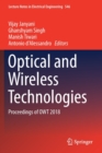 Image for Optical and Wireless Technologies : Proceedings of OWT 2018