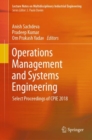 Image for Operations Management and Systems Engineering: Select Proceedings of CPIE 2018.