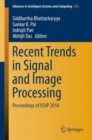 Image for Recent Trends in Signal and Image Processing: ISSIP 2018