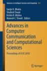 Image for Advances in Computer Communication and Computational Sciences : Proceedings of IC4S 2018
