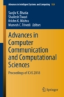 Image for Advances in Computer Communication and Computational Sciences: Proceedings of IC4S 2018 : 924