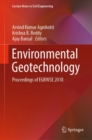 Image for Environmental Geotechnology : Proceedings of EGRWSE 2018