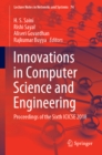 Image for Innovations in computer science and engineering: proceedings of the Sixth ICICSE 2018