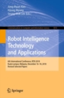 Image for Robot Intelligence Technology and Applications