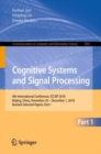 Image for Cognitive systems and signal processing: 4th International Conference, ICCSIP 2018, Beijing, China, November 29-December 1, 2018, Revised selected papers. : 1005