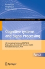 Image for Cognitive Systems and Signal Processing : 4th International Conference, ICCSIP 2018, Beijing, China, November 29 - December 1, 2018, Revised Selected Papers, Part II