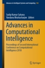 Image for Advances in Computational Intelligence: Proceedings of Second International Conference On Computational Intelligence 2018