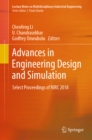 Image for Advances in engineering design and simulation: select proceedings of NIRC 2018