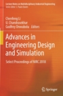 Image for Advances in Engineering Design and Simulation : Select Proceedings of NIRC 2018