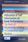 Image for Utilization of Soft Information on Bank Performance