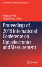 Image for Proceedings of 2018 International Conference on Optoelectronics and Measurement
