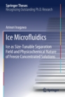 Image for Ice Microfluidics
