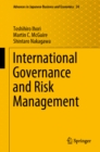 Image for International Governance and Risk Management : Volume 24