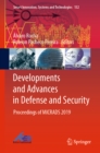 Image for Developments and Advances in Defense and Security: Proceedings of Micrads 2019