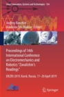 Image for Proceedings of 14th International Conference on Electromechanics and Robotics “Zavalishin&#39;s Readings” : ER(ZR) 2019, Kursk, Russia, 17 - 20 April 2019