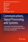 Image for Communications, Signal Processing, and Systems: Proceedings of the 8th International Conference on Communications, Signal Processing, and Systems