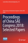 Image for Proceedings of China SAE Congress 2018: Selected Papers