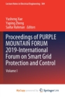 Image for Proceedings of PURPLE MOUNTAIN FORUM 2019-International Forum on Smart Grid Protection and Control : Volume I