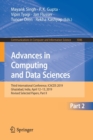 Image for Advances in Computing and Data Sciences : Third International Conference, ICACDS 2019, Ghaziabad, India, April 12–13, 2019, Revised Selected Papers, Part II