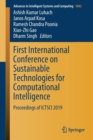 Image for First international conference on sustainable technologies for computational intelligence  : proceedings of ICTSCI 2019