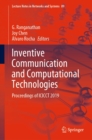 Image for Inventive Communication and Computational Technologies: Proceedings of ICICCT 2019